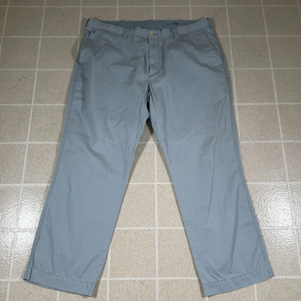 VTG Polo Ralph Lauren Chino Pants 40x30 Light Blue Suffield Straight Pony Preppy